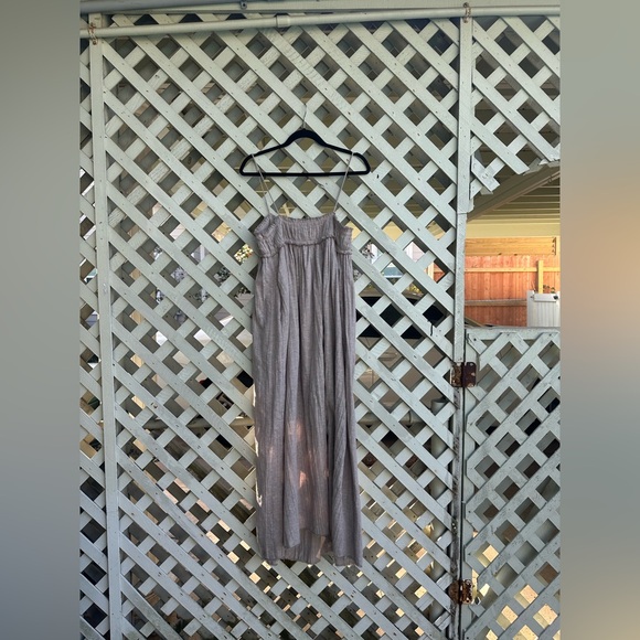 Massimo Dutti Linen Maxi Dress - Picture 6 of 6